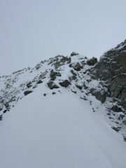 La cresta oggi si presentava così