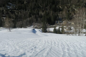 ultimi prati prima di Chamencon