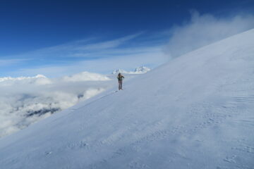 Sorpresa: il mio socio abituale salito da Pila