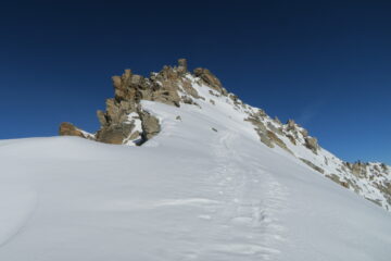 in prossimità del deposito sci
