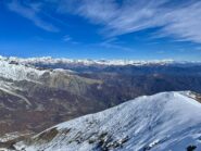 Vista aperta verso i 4000 valdostani e svizzeri