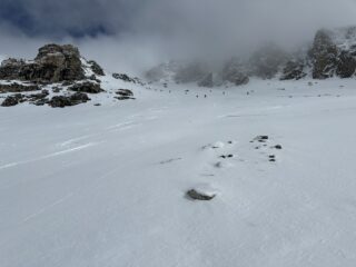 Il tratto dei bei pendii a sud-ovest 