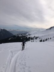 Appena sopra la malga