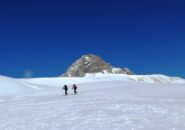 Risalita in cima alla Roir