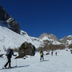 L'innevamento in Enchiausa