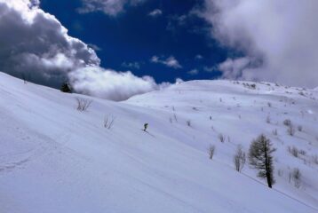 Neve ok anche nella seconda discesa