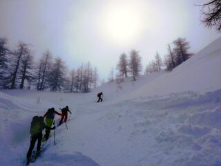 Ultimo tratto sotto il passo