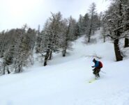 Verso metà discesa