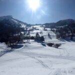 Poco sopra il Lago nero.