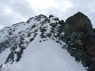 Cresta vista dal colle