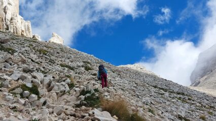verso la sella dei 2 corni