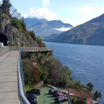 La passerella sul Garda