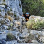 Uscita dalla prima paretina 