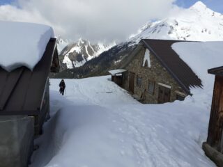 Arrivo all'Alpe Les Ors.