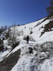 Prima slavina sul sentiero.