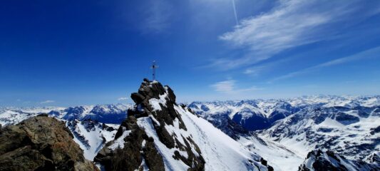 Ultimo tratto per lo splendido Dreilanderspitze