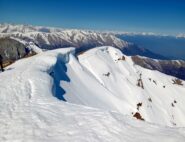 cornici sul versante nord
