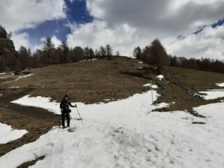 Chiusura dell'anello.