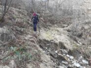 Qualche problema sul sentiero.