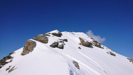 Cresta finale per la becca di Vioù