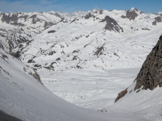 Bocchetta del Kastel, vista sul versante Formazza