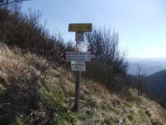 La vetta del Bric delle Camere