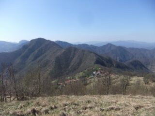 Panorama su Caprieto da L' Alpe