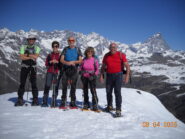 gruppo in cima