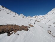 Il Gran Zebrù spunta all'orizzonte