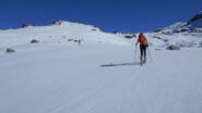 Verso i pendii superiori