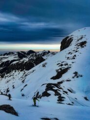 Paesaggio mistico al colletto tra Saline e Ballaur