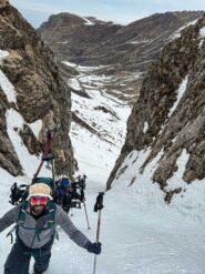 su per le Masche... oggi si sale tranquillamente senza ramponi