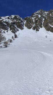 il canale visto dal conoide