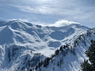 Condizioni verso Morefreddo - Col del Pis 