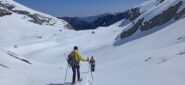 Discesa per Piaggiabella verso il Passo delle Mastrelle 