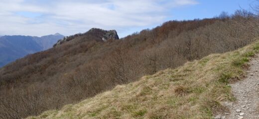 Verso la Rocca Barbena 