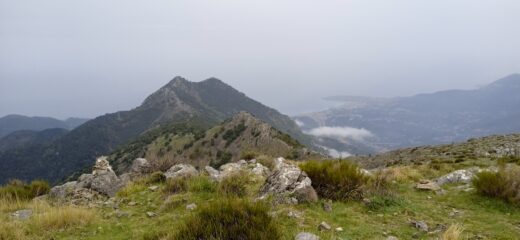 La cresta percorsa dal Monte Grammondo 