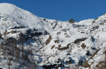 Al centro il Colle d'Attia