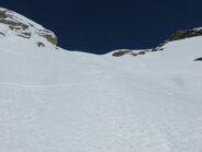 Prime curve sotto la cresta