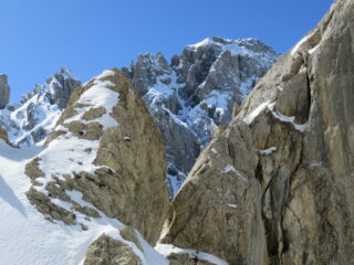 Scorcio sul canale risalendo all'Autovallonasso