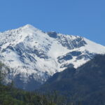 P. Pleng vista da Ciarmis con l'evidente versante Nord