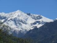 P. Pleng vista da Ciarmis con l'evidente versante Nord
