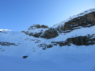 Il canale O di salita