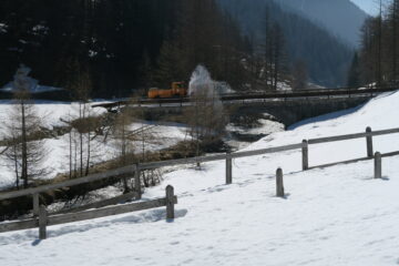 mezzo dell'Anas in azione