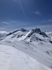 Il panorama dalla cima
