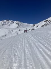 Il traverso prima della valletta