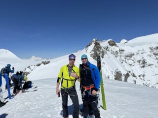 Con il collega e socio Diego