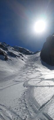 Canale finale, bella neve