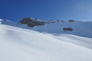 il versante visto dalla base