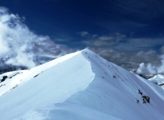 La Tete de Fournéous dalla cima